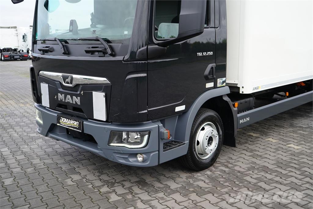 MAN TGL / 12.250 / ACC / EURO 6 / KONTENER + WINDA /  Kofferaufbau