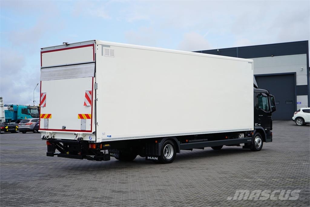 MAN TGL / 12.250 / ACC / EURO 6 / KONTENER + WINDA /  Kofferaufbau