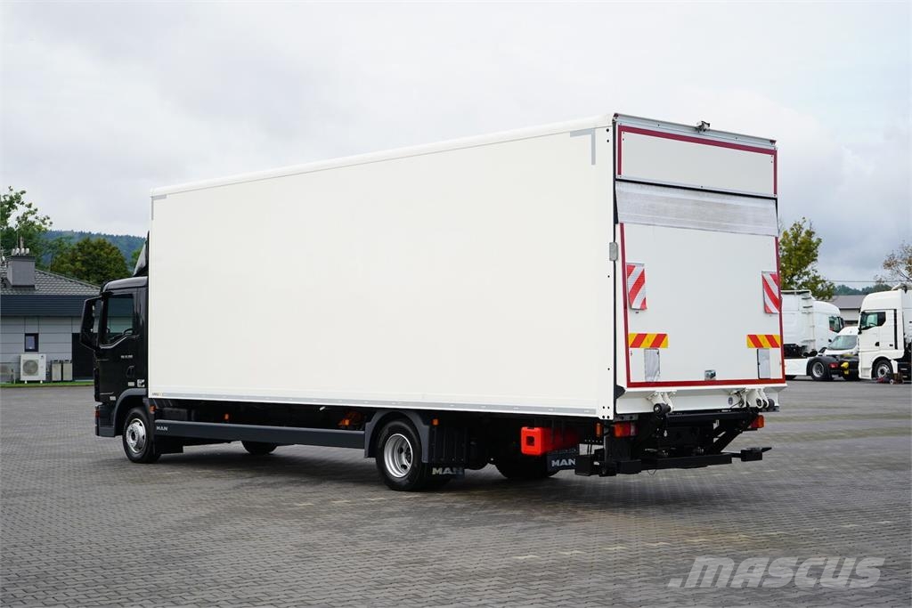 MAN TGL / 12.250 / ACC / EURO 6 / KONTENER + WINDA /  Kofferaufbau