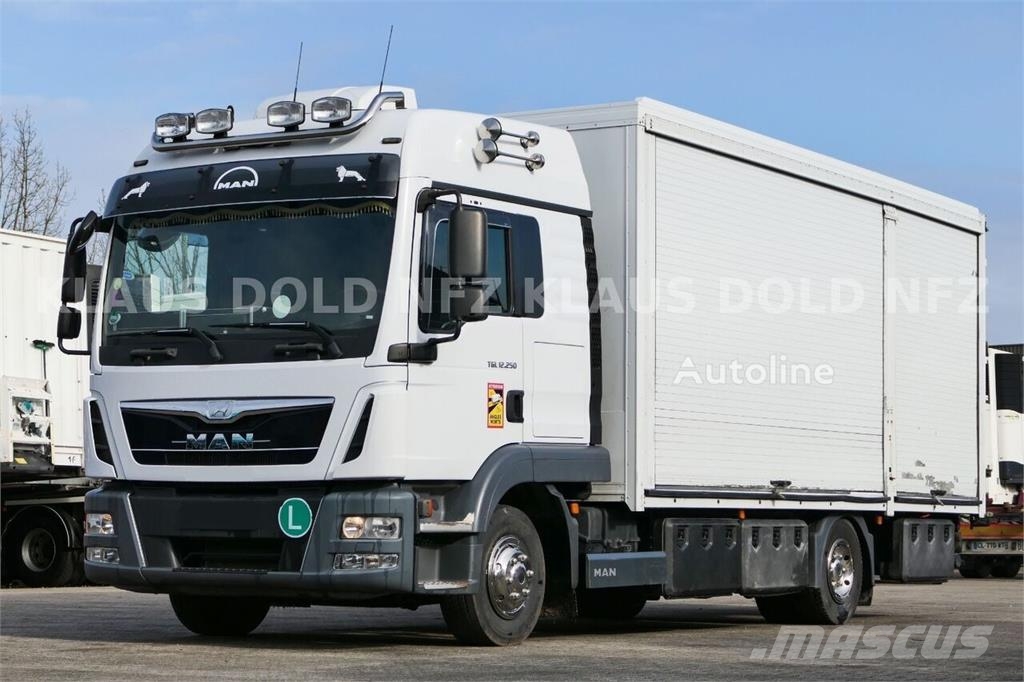 MAN TGL 12.250 Enclosed Car Transport Truck / Standby Camion Fourgon