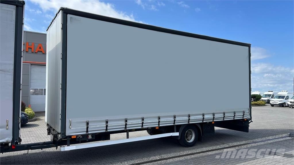 MAN TGL 12.250 EURO 6 CURTAIN TILT TANDEM TARPAULIN Camión con caja abierta