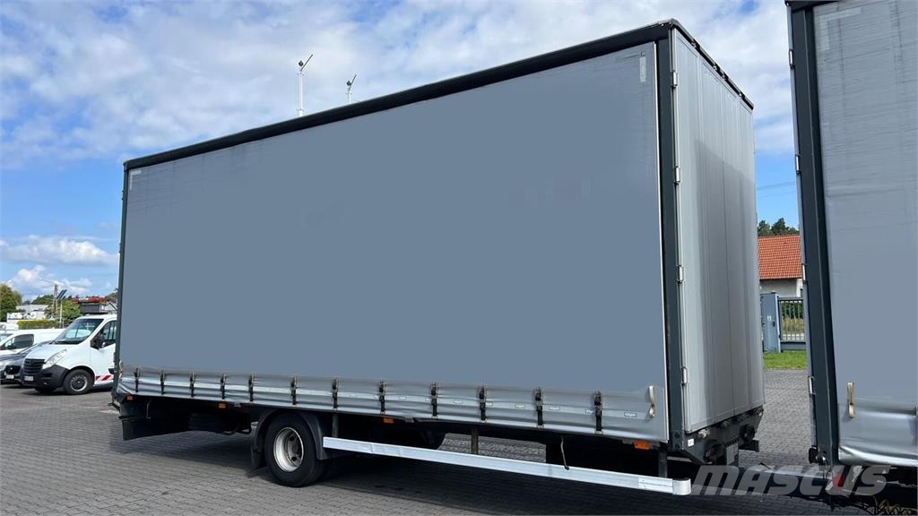 MAN TGL 12.250 EURO 6 CURTAIN TILT TANDEM TARPAULIN Camión con caja abierta