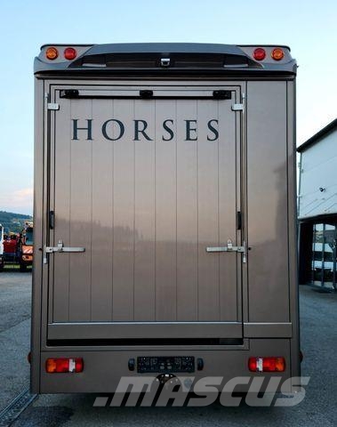 MAN TGL WMS Pferdetransporter Wohnmobil 3 Pferde Camiones para transporte de animales