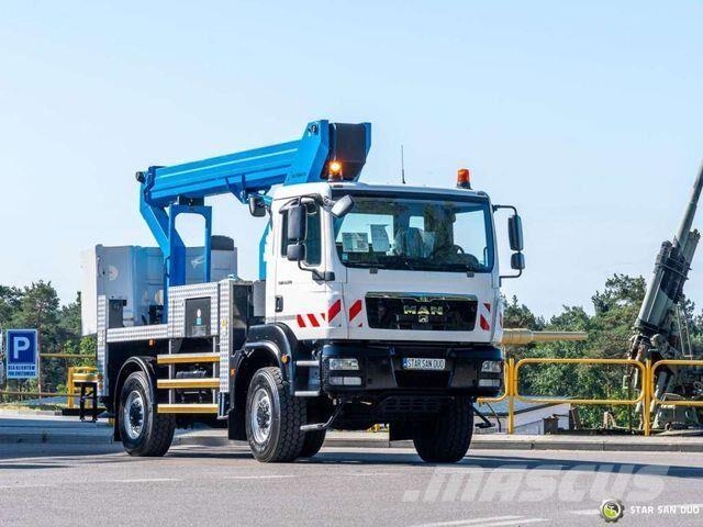MAN TGM 13.250 4x4 RUTHMANN T180.1.S9 Truck Lift Billyftar