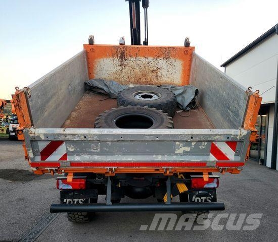 MAN TGM 13.290 4x4 HIAB 088 E-3 Kran Funk Single Самосвал