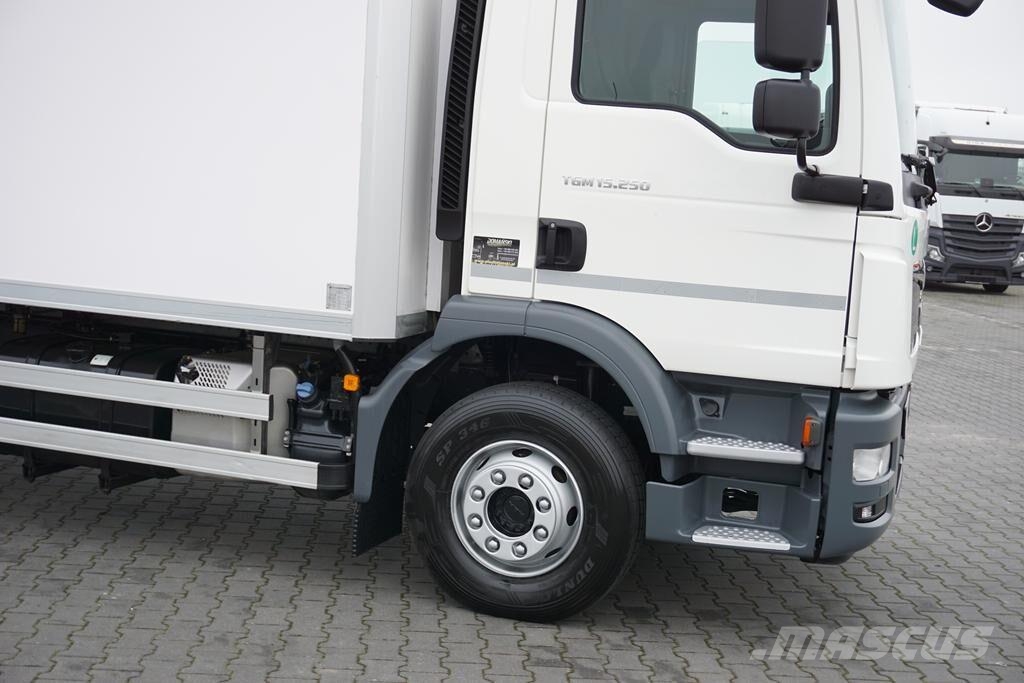MAN TGM / 15.250 / EURO 6 / CHŁODNIA + WINDA / ŁAD. 6 Isotermos y frigoríficos