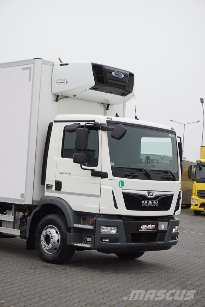 MAN TGM / 15.250 / EURO 6 / CHŁODNIA + WINDA / ŁAD. 6 Isotermos y frigoríficos