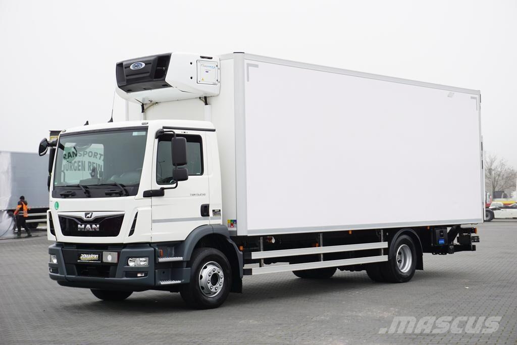 MAN TGM / 15.250 / EURO 6 / CHŁODNIA + WINDA / ŁAD. 6 Isotermos y frigoríficos