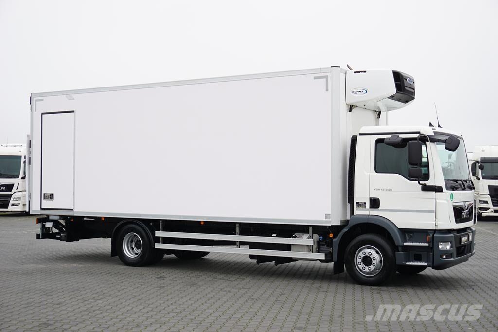 MAN TGM / 15.250 / EURO 6 / CHŁODNIA + WINDA / ŁAD. 6 Isotermos y frigoríficos