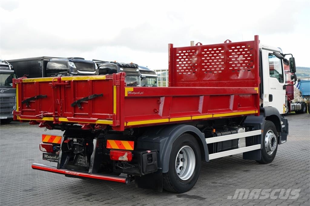 MAN TGM 15.290 / 4X2 / HYDROBURTA / BORDMATIC / KLAPO- Camion benne