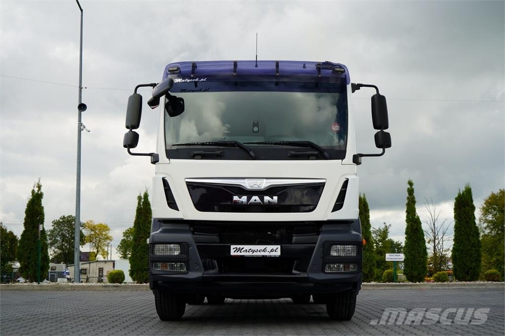 MAN TGM 15.290 / 4X2 / HYDROBURTA / BORDMATIC / KLAPO- Camion benne
