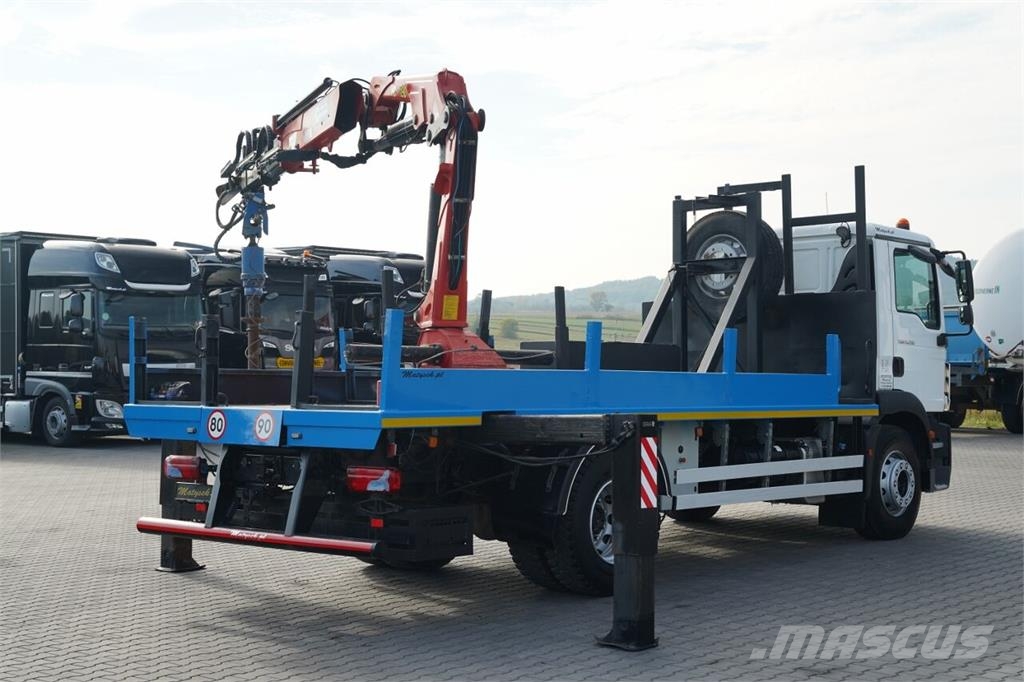 MAN TGM 15 .290 / HDS HC 190 + WIERTŁO / WIERTNICA / Gradbeništvo - drugo
