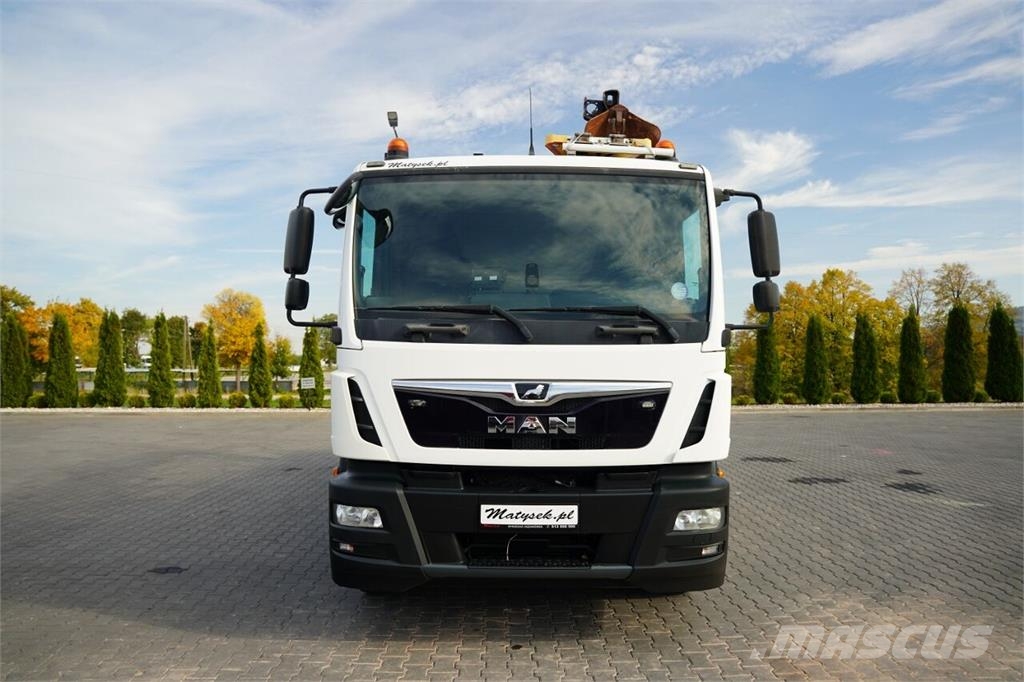 MAN TGM 15 .290 / HDS HC 190 + WIERTŁO / WIERTNICA / Gradbeništvo - drugo