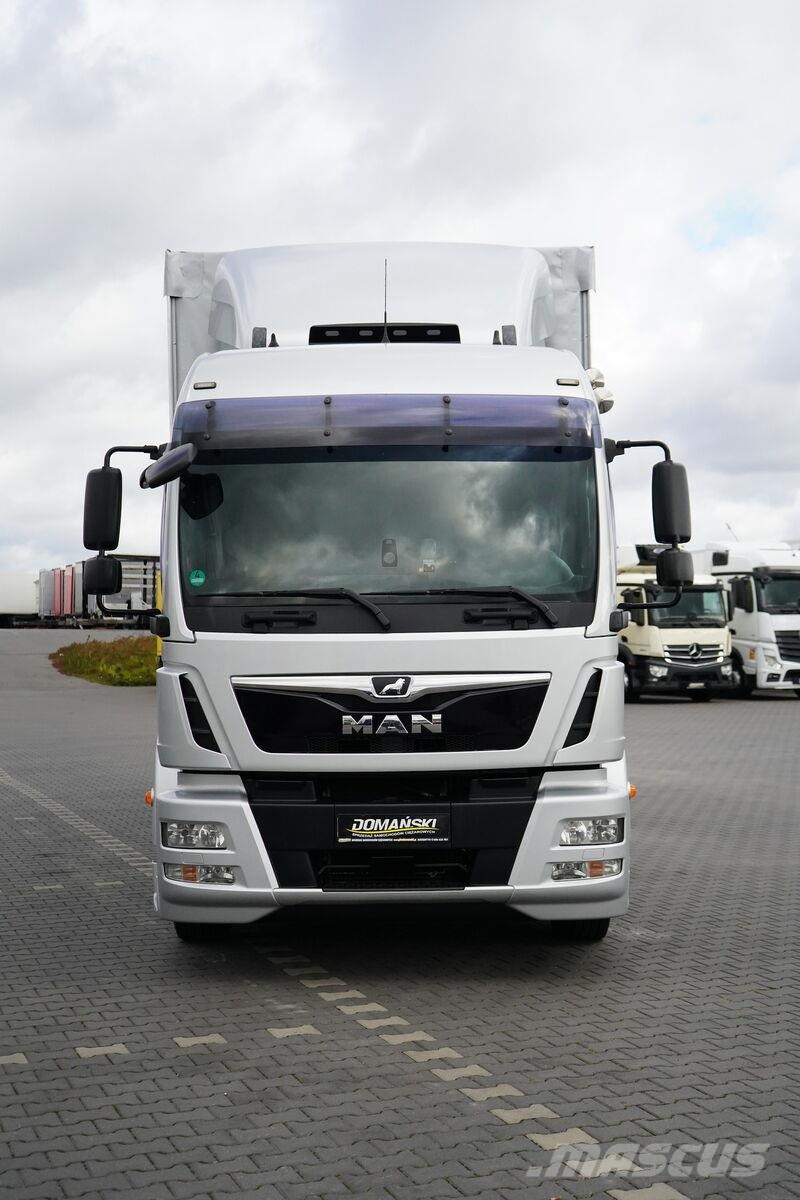 MAN TGM / 15.290 / ACC / E 6 / BURTOFIRANKA + WINDA / Caminhões com cortinas laterais