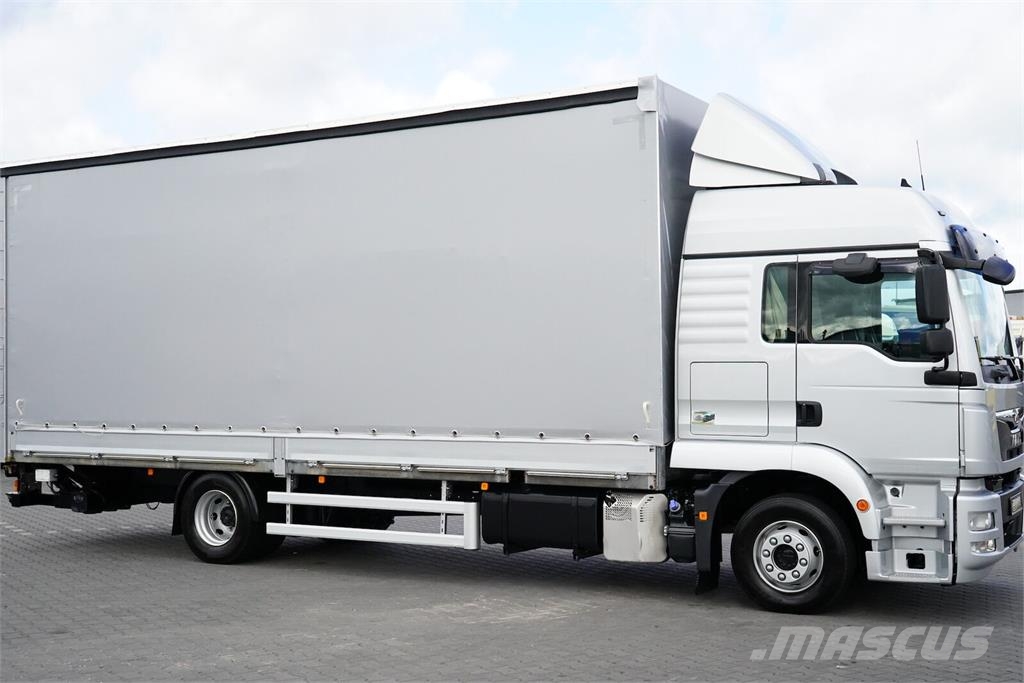 MAN TGM / 15.290 / ACC / E 6 / BURTOFIRANKA + WINDA / Caminhões com cortinas laterais