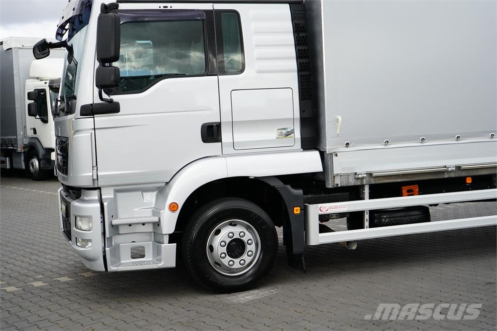 MAN TGM / 15.290 / ACC / E 6 / BURTOFIRANKA + WINDA / Caminhões com cortinas laterais