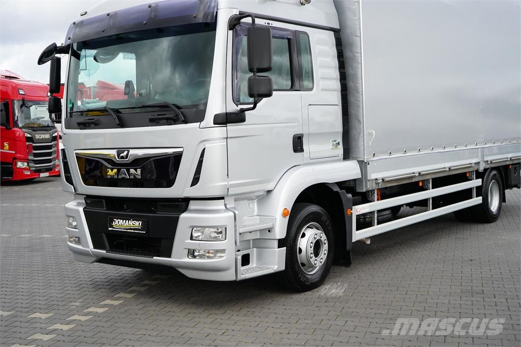 MAN TGM / 15.290 / ACC / E 6 / BURTOFIRANKA + WINDA / Caminhões com cortinas laterais