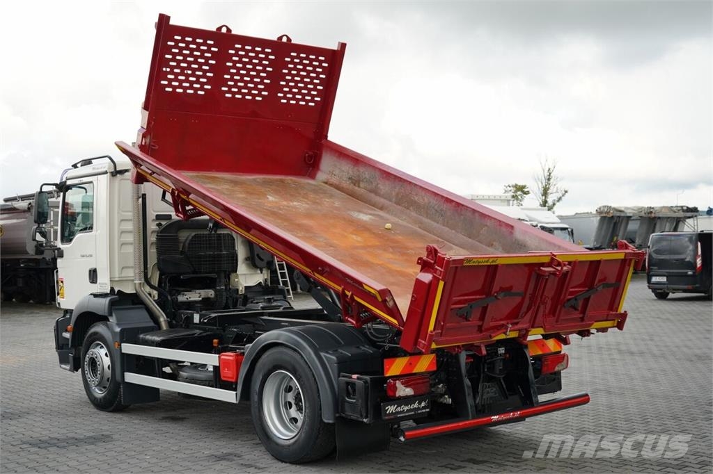 MAN TGM 15.290 / 4X2 / HYDROBURTA / BORDMATIC / KLAPO- Camion benne