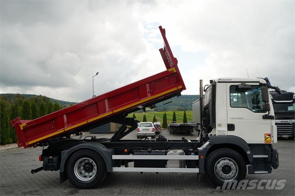 MAN TGM 15.290 / 4X2 / HYDROBURTA / BORDMATIC / KLAPO- Camion benne