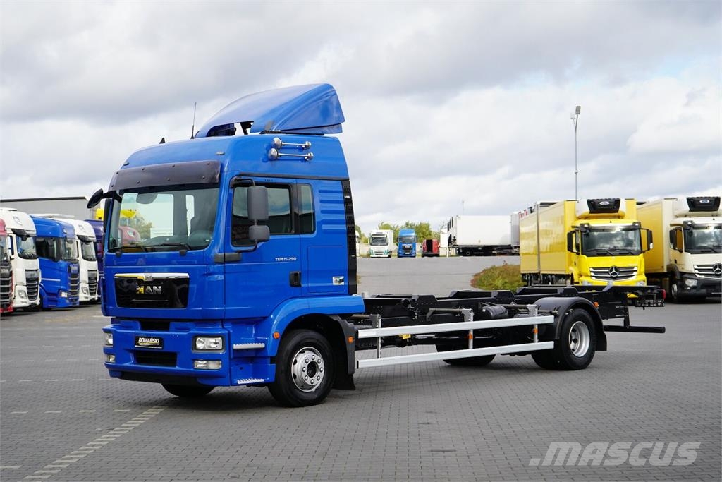 MAN / TGM / 15.290 / EURO 5 / BDF / 7,15 M , 7,45 M Šasije I ovjese