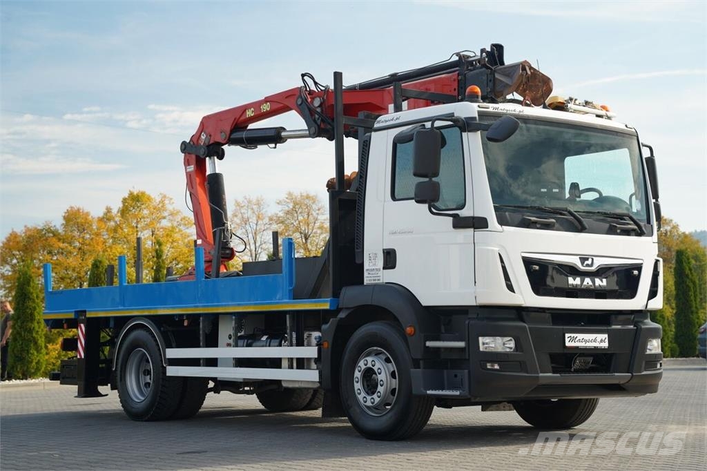 MAN TGM 15 .290 / HDS HC 190 + WIERTŁO / WIERTNICA / Gradbeništvo - drugo