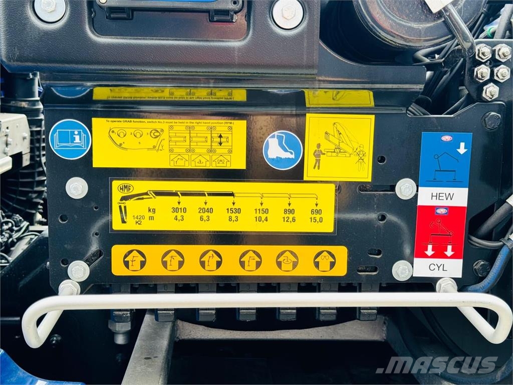 MAN TGM 18.250 skrzyniowy z HDS / żuraw z pilotem oraz Camiones plataforma