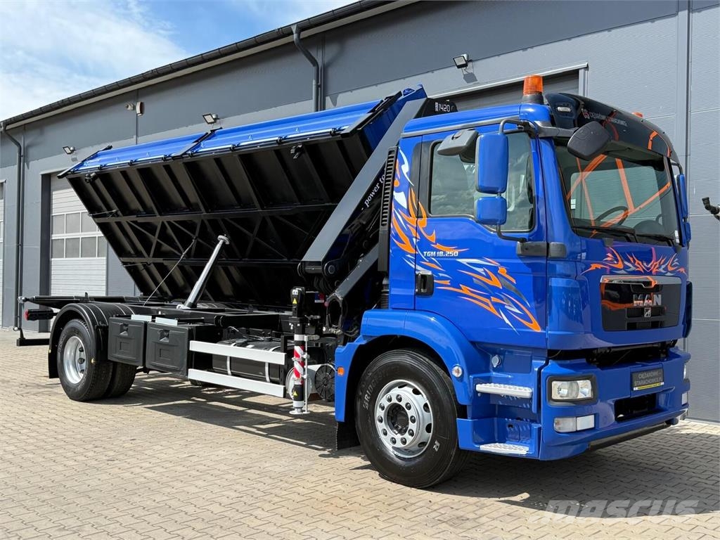 MAN TGM 18.250 Camiones bañeras basculantes o volquetes