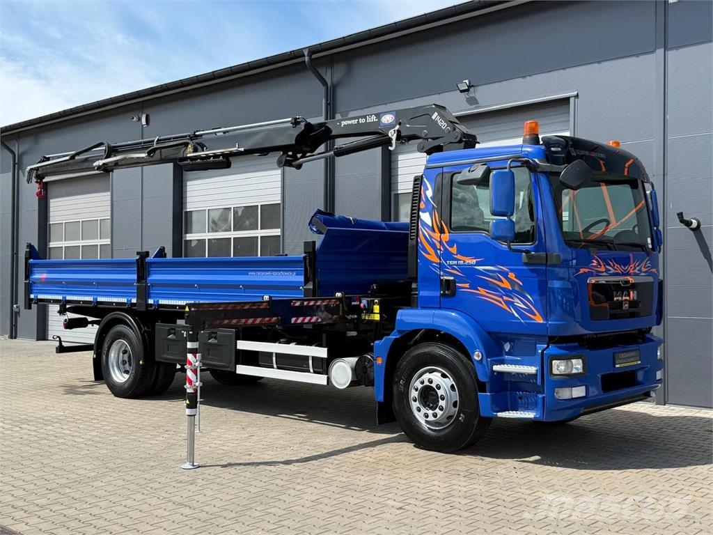 MAN TGM 18.250 Camiones bañeras basculantes o volquetes