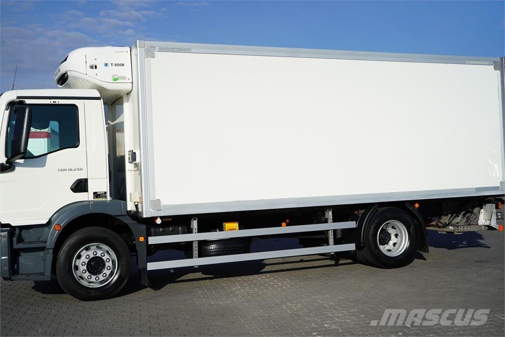 MAN TGM / 18.250 / ACC / EURO 6 / CHŁODNIA + WINDA / 1 شاحنات بدرجة حرارة قابلة للضبط