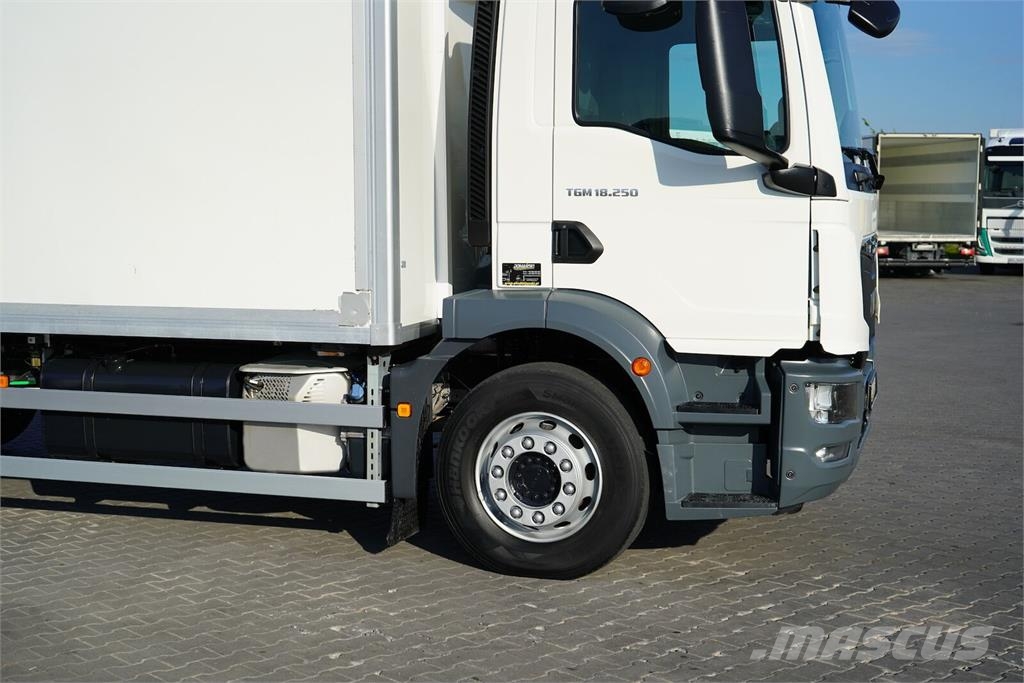 MAN TGM / 18.250 / ACC / EURO 6 / CHŁODNIA + WINDA / 1 شاحنات بدرجة حرارة قابلة للضبط