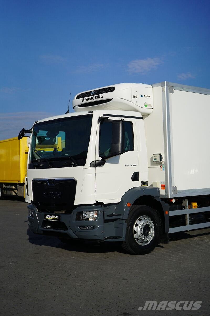 MAN TGM / 18.250 / ACC / EURO 6 / CHŁODNIA + WINDA / 1 شاحنات بدرجة حرارة قابلة للضبط
