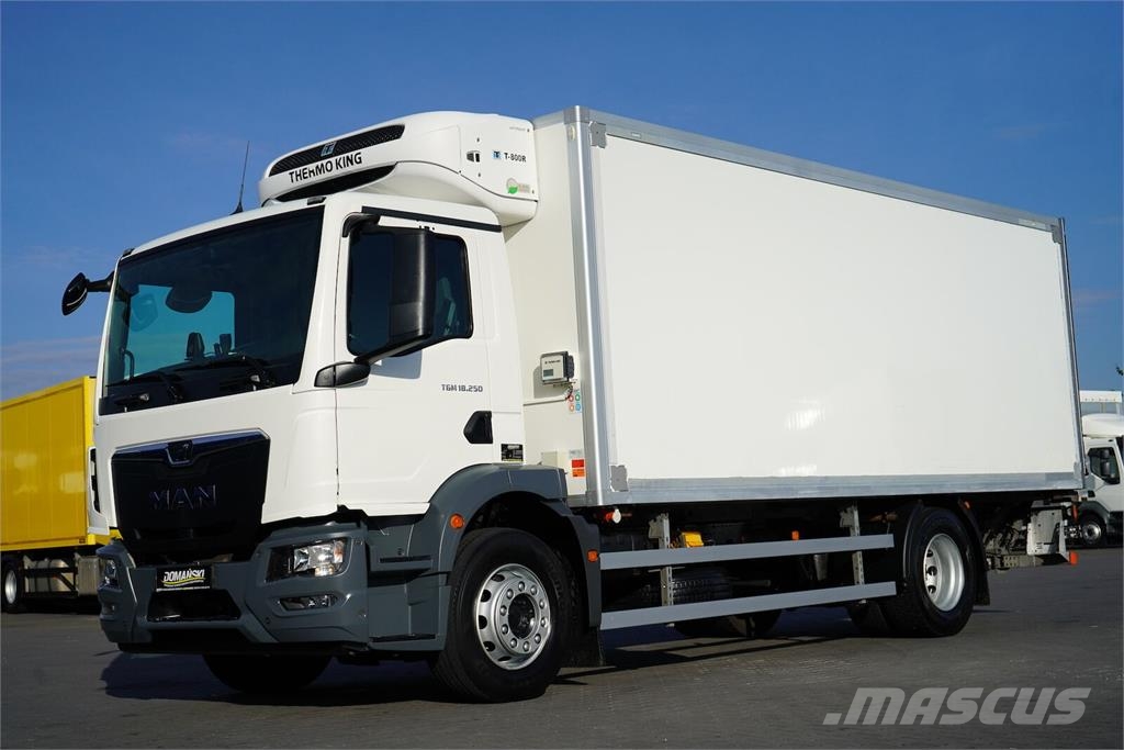 MAN TGM / 18.250 / ACC / EURO 6 / CHŁODNIA + WINDA / 1 شاحنات بدرجة حرارة قابلة للضبط