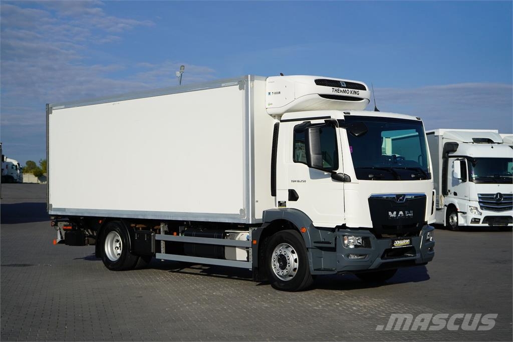 MAN TGM / 18.250 / ACC / EURO 6 / CHŁODNIA + WINDA / 1 شاحنات بدرجة حرارة قابلة للضبط