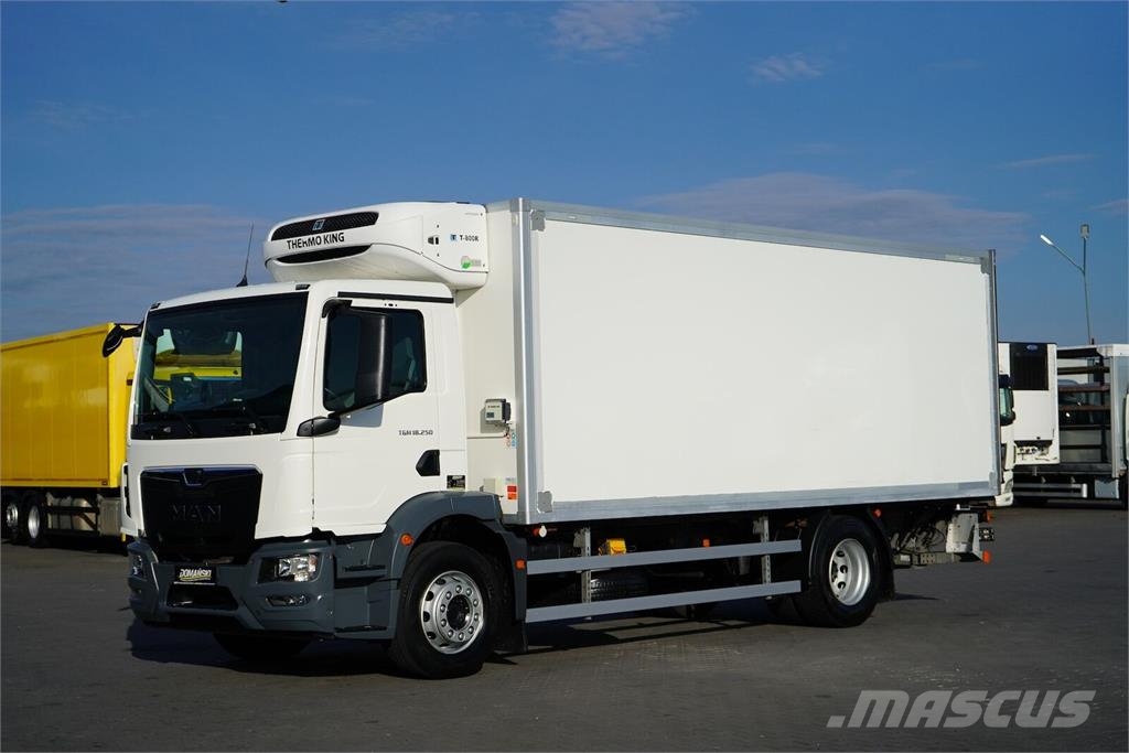 MAN TGM / 18.250 / ACC / EURO 6 / CHŁODNIA + WINDA / 1 شاحنات بدرجة حرارة قابلة للضبط