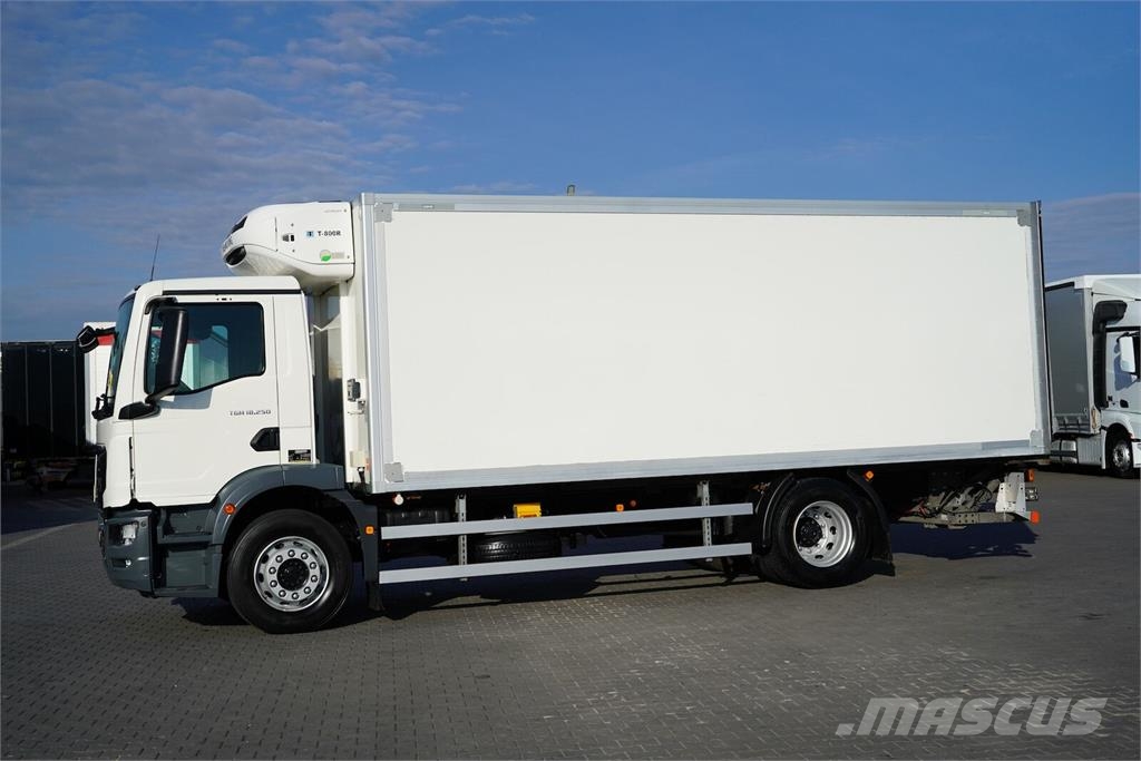 MAN TGM / 18.250 / ACC / EURO 6 / CHŁODNIA + WINDA / 1 شاحنات بدرجة حرارة قابلة للضبط