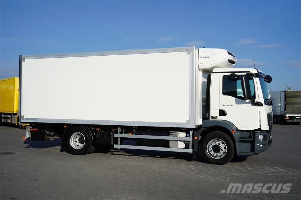 MAN TGM / 18.250 / ACC / EURO 6 / CHŁODNIA + WINDA / 1 شاحنات بدرجة حرارة قابلة للضبط