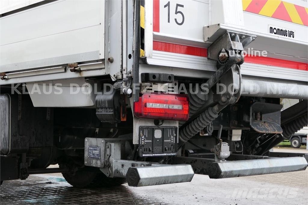 MAN TGM 18.320 Curtainsider Truck / Tail Lift / Rear C Camión con caja abierta