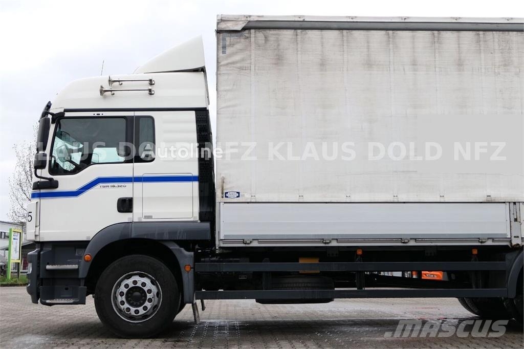 MAN TGM 18.320 Curtainsider Truck / Tail Lift / Rear C Camión con caja abierta
