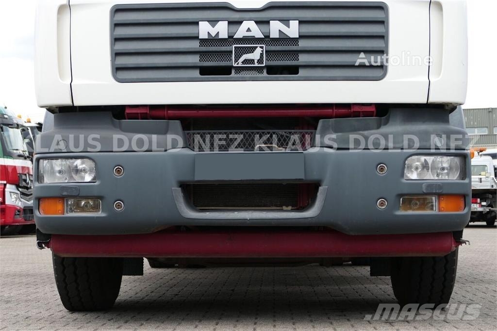 MAN TGM 18.330 Tiper Truck / HIAB Crane / Radio Remote Самосвал
