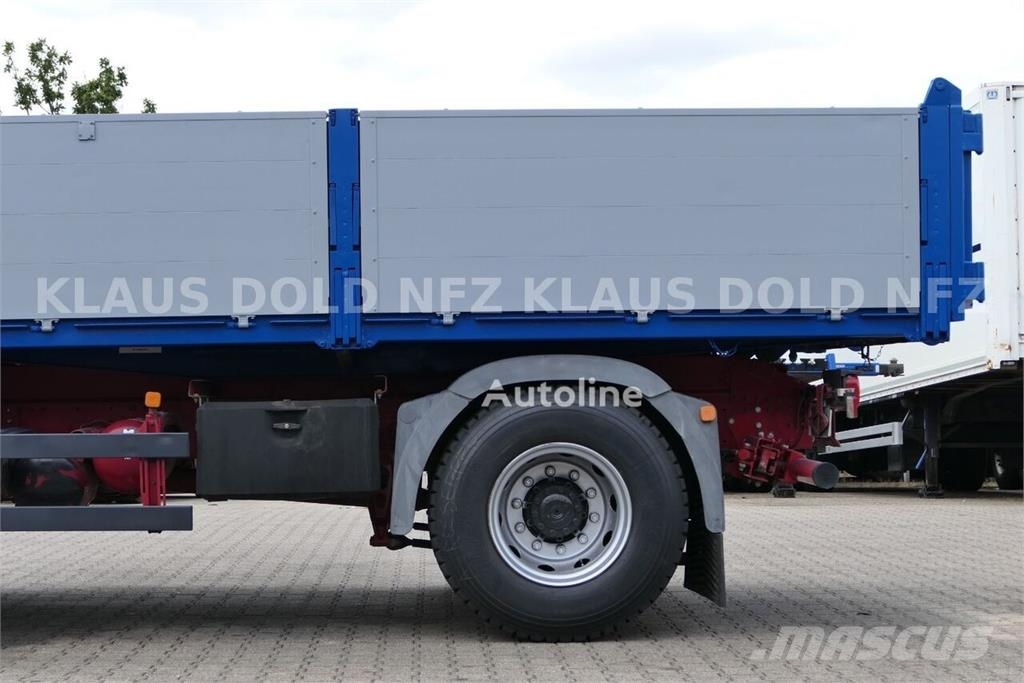 MAN TGM 18.330 Tiper Truck / HIAB Crane / Radio Remote Самосвал