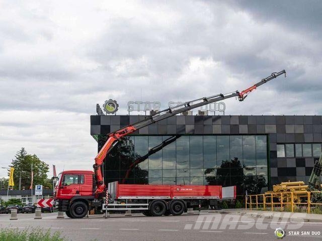 MAN TGM 26.290 6x2 PALFINGER PK 26002 EH Crane Camiones plataforma