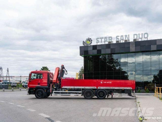 MAN TGM 26.290 6x2 PALFINGER PK 26002 EH Crane Camiones plataforma