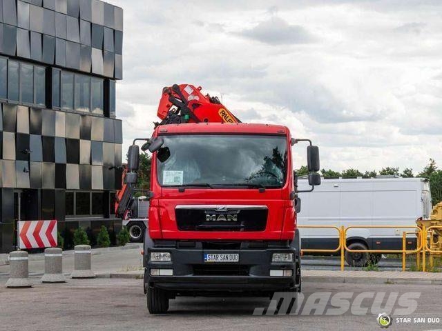 MAN TGM 26.290 6x2 PALFINGER PK 26002 EH Crane Camiones plataforma