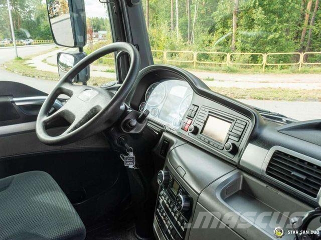 MAN TGM 26.290 6x2 HIAB 166 B-3 HIDUO Crane Platós / Ponyvás teherautók