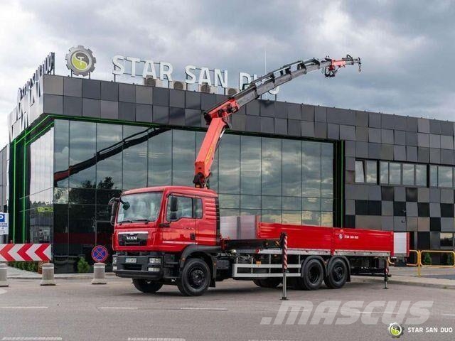 MAN TGM 26.290 6x2 PALFINGER PK 26002 EH Crane Camiones plataforma