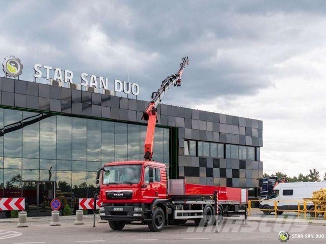 MAN TGM 26.290 6x2 PALFINGER PK 26002 EH Crane Camiones plataforma