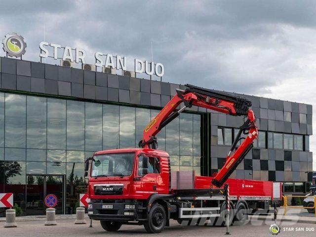 MAN TGM 26.290 6x2 PALFINGER PK 26002 EH Crane Camiones plataforma