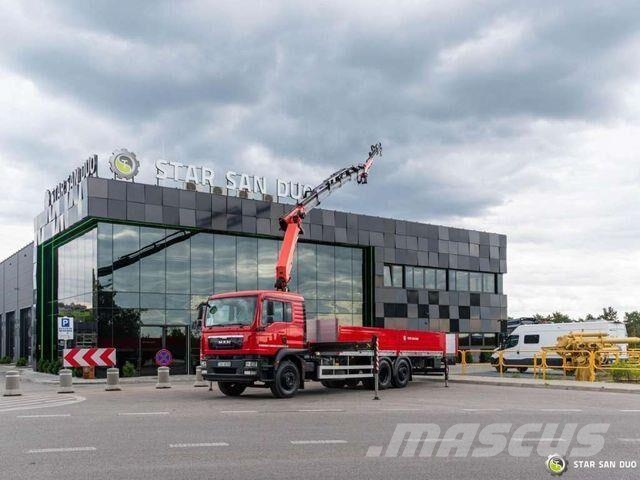MAN TGM 26.290 6x2 PALFINGER PK 26002 EH Crane Camiones plataforma