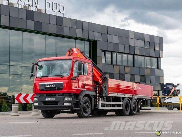 MAN TGM 26.290 6x2 PALFINGER PK 26002 EH Crane Camiones plataforma