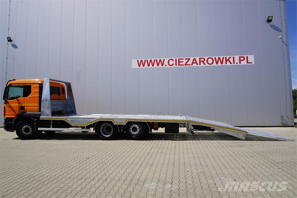 MAN TGM 26.320 6×2-4 tow truck / NEW Galvanized 9.2 m Camion porte engin